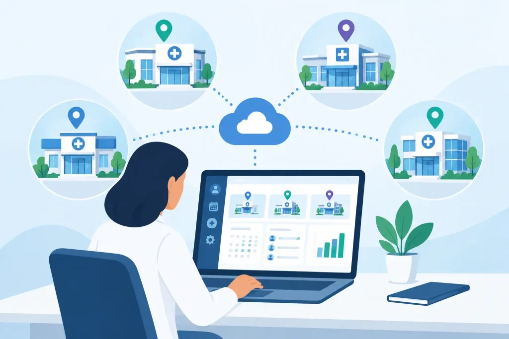 Multi Location Clinic Management Software